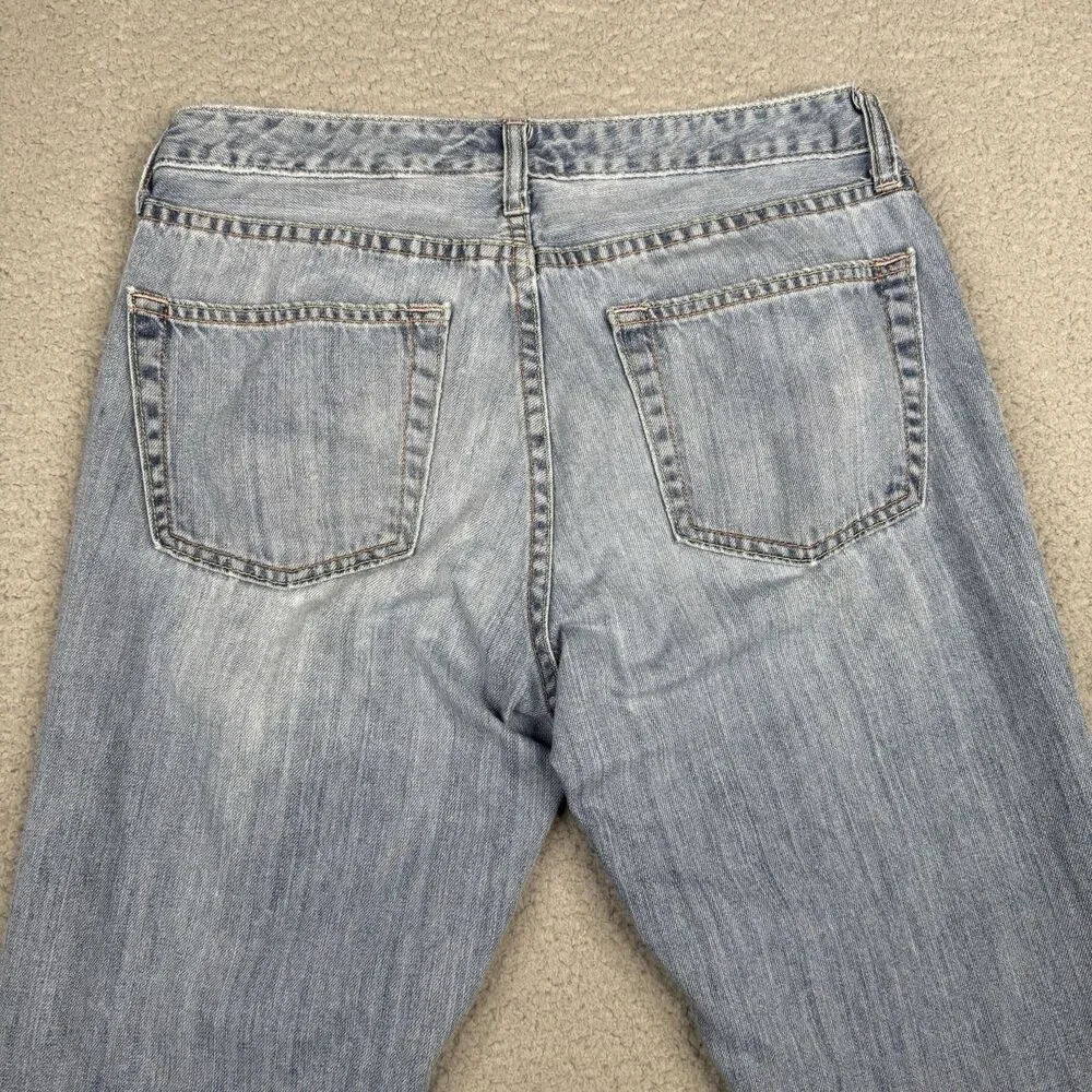 Vintage GAP Bootcut Jeans Womens 6R Light Wash Blue Denim Y2K Boho Retro 2005